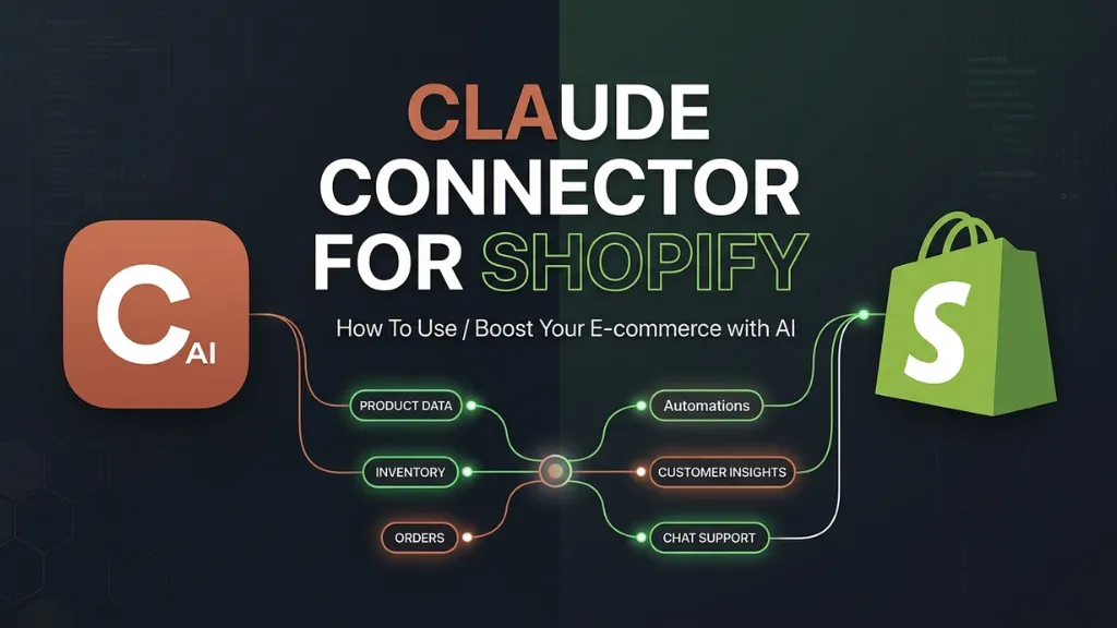How To Use Claude Connector For Shopify