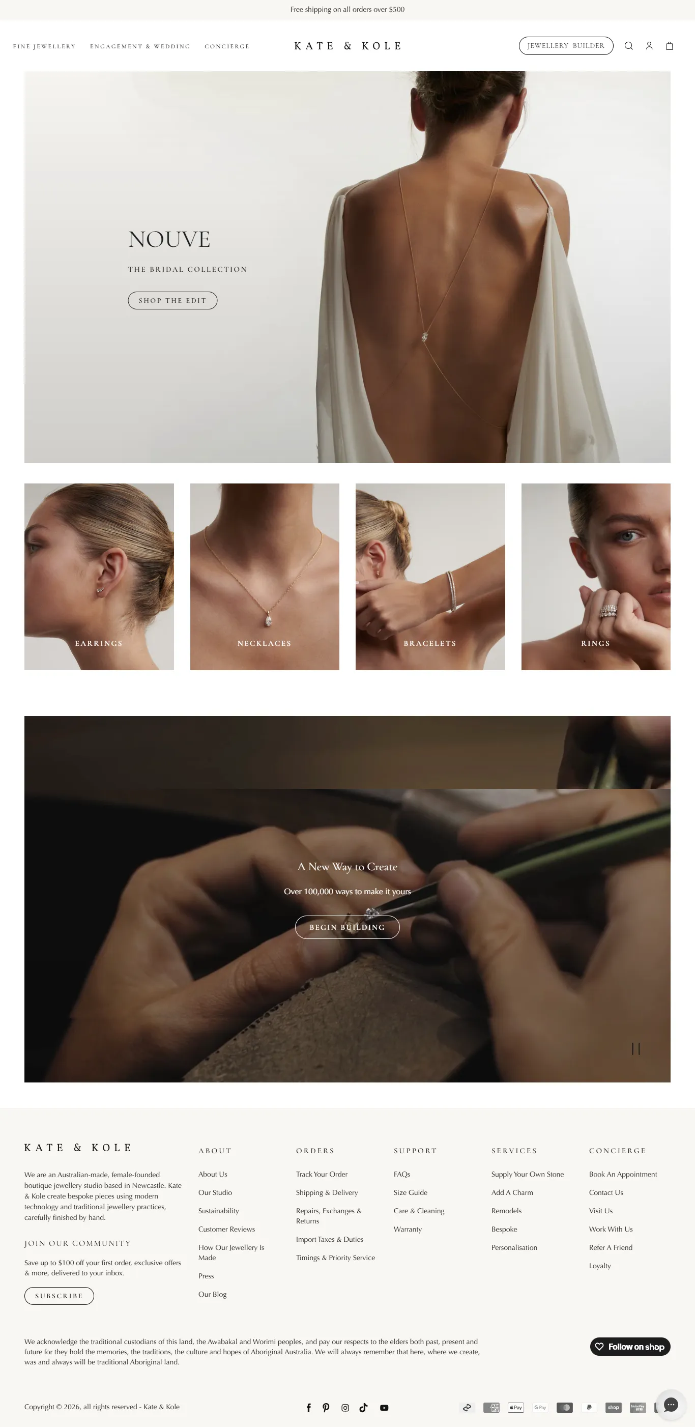 Kate & Kole — Shopify store built by Creatify
